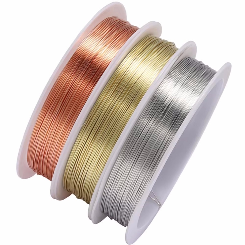 Copper Wire Roll - 1 롤 0.2/0.3/0.4/0.5/0.6/0.8mm 튼튼한 구리 와이어