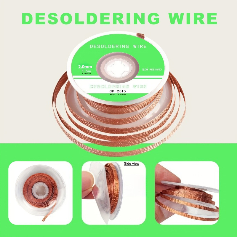 Copper Wire Roll - 무세척 납흡수선 구리 솔더 왁 롤