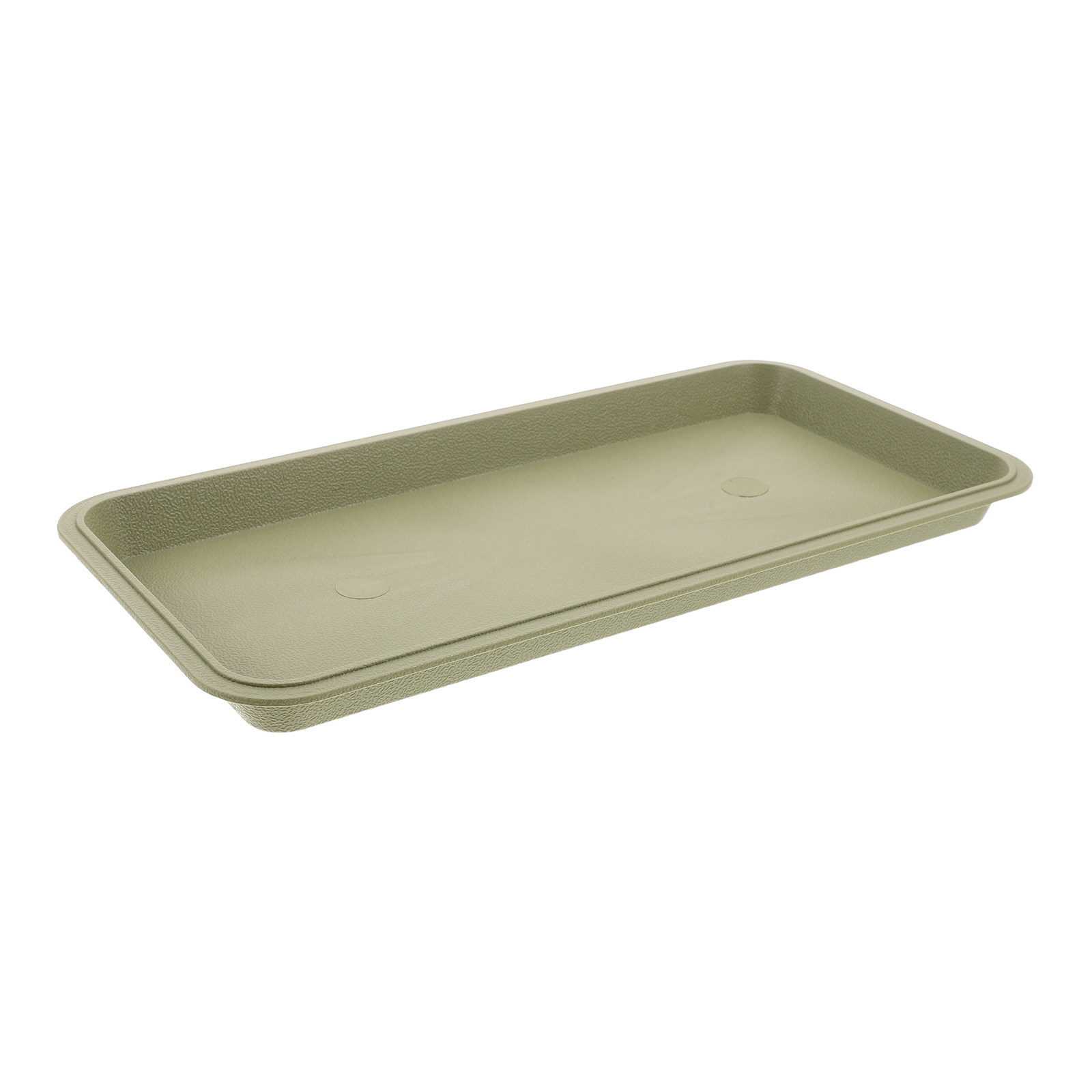 Drip Tray Saucer - 29.5x14.5cm 크기의 직사각형 화분 받침, 실내에서