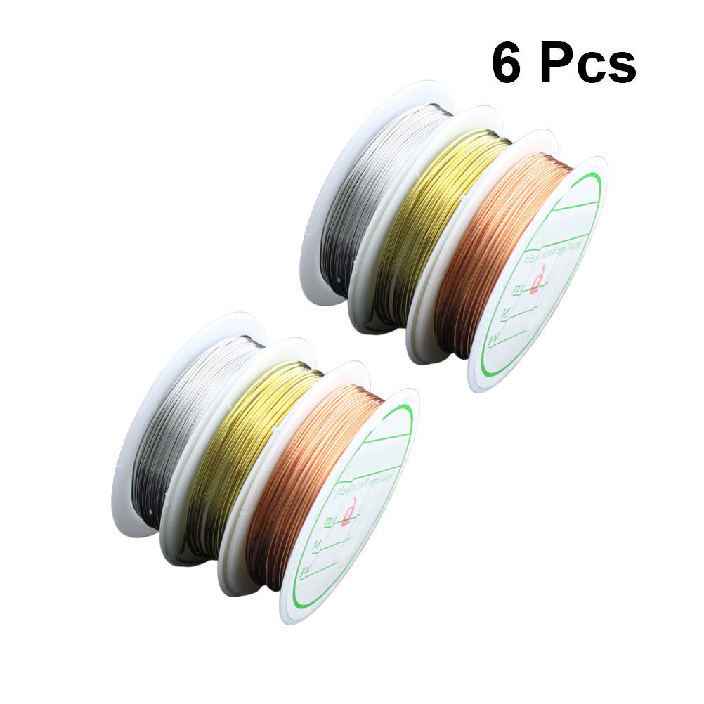 다양한 색상의 구리선 6개 롤, 부드럽고 유연하여 DI - Copper Wire Roll 리뷰 및 가격