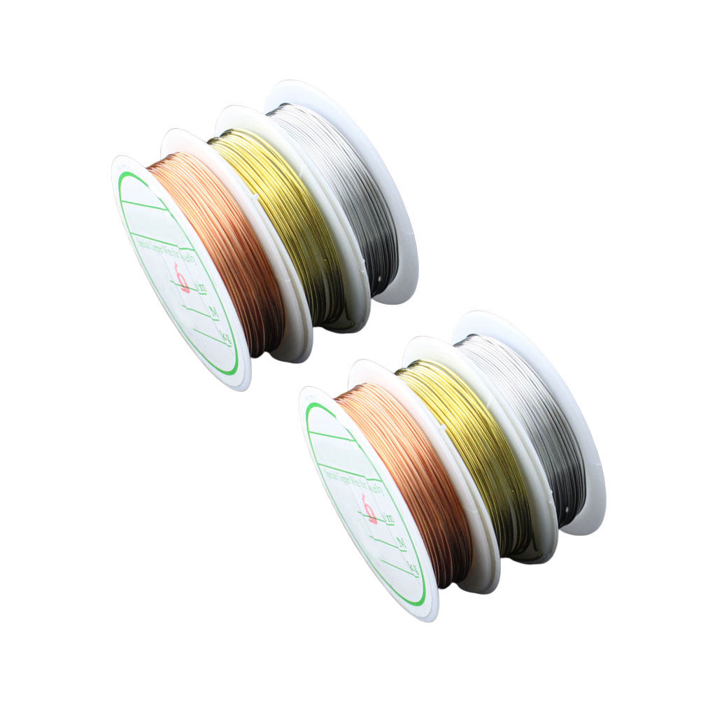 다양한 색상의 구리선 6개 롤, 부드럽고 유연하여 DI - Copper Wire Roll 리뷰 및 가격